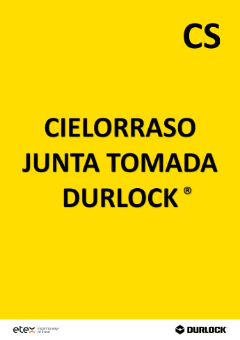 Cielorraso Junta Tomada
